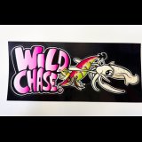 WILD CHASE切り抜きシール（ピンク）