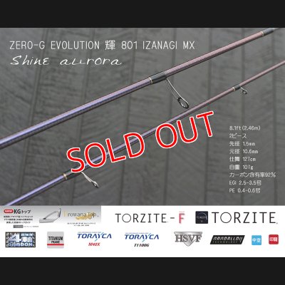画像5: ZERO-G EVOLUTION 輝 801  IZANAGI  MX （限定color/ shine aurora）