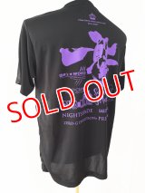 DRYシルキータッチ 『 一撃 』Ｔシャツ烏賊Style限定（黒／パープル）