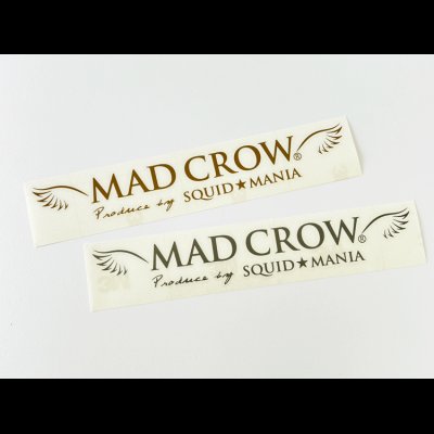 画像1: W300 MAD CROW カッティングステッカー