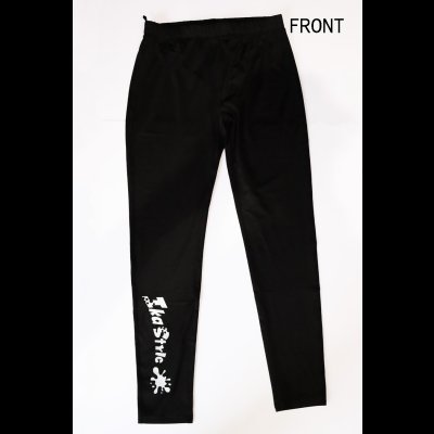 画像1: IKASTYLE墨付きロゴ　ロングスパッツ