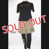 ハーフパンツ 墨付きロゴ