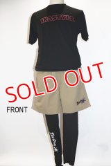 ハーフパンツ 墨付きロゴ