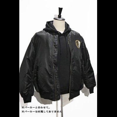 画像4: MA-1ジャケットGOLDイカスタロゴ