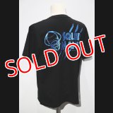 悪ロボ 綿100％Tシャツ（黒／ブルーラメ）