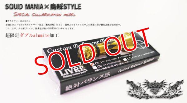 画像5: SQUID MANIA×烏賊Style SPECIALカスタムバランサーtype-2 DX / C1 (5)