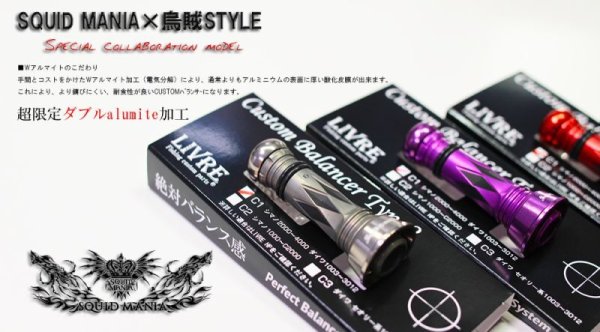 画像6: SQUID MANIA×烏賊Style SPECIALカスタムバランサーtype-2 DX / C1 (6)