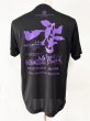 画像2: DRYシルキータッチ 『 一撃 』Ｔシャツ烏賊Style限定（黒／パープル） (2)