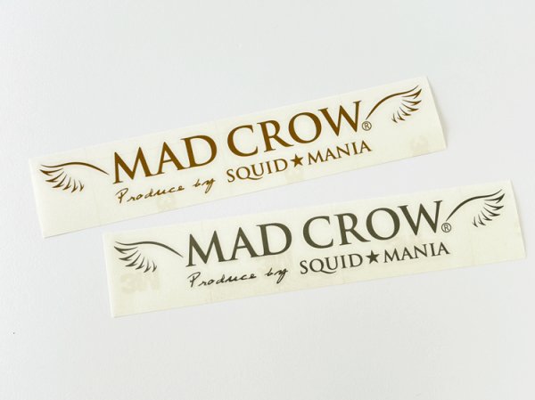 画像1: W300 MAD CROW カッティングステッカー (1)