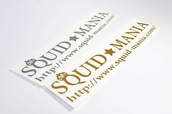 画像3: カッティングステッカー/SQUID MANIA (W300) (3)