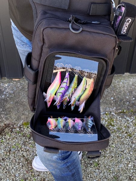 画像8: 烏賊Style エギングショルダーバッグ (8)