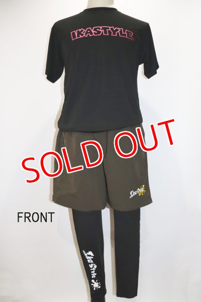 画像1: ハーフパンツ 墨付きロゴ (1)