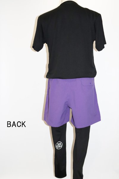 画像2: ハーフパンツ 墨付きロゴ (2)