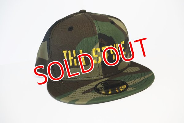 画像1: NEW ERA 9FIFTY イカスタロゴ  フラットキャップ (1)