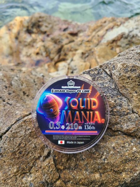 画像1: X8-PE 0.5-210ｍ FLASH RED 烏賊Style限定 (1)