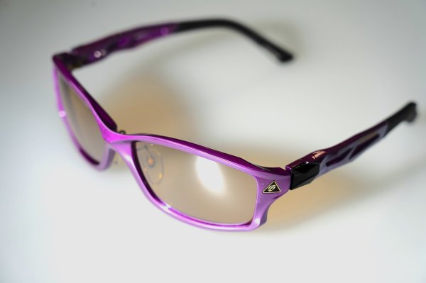 画像4: ZEQUE STELTH限定パープル ラスターオレンジ／シルバーミラー 偏光サングラス (4)