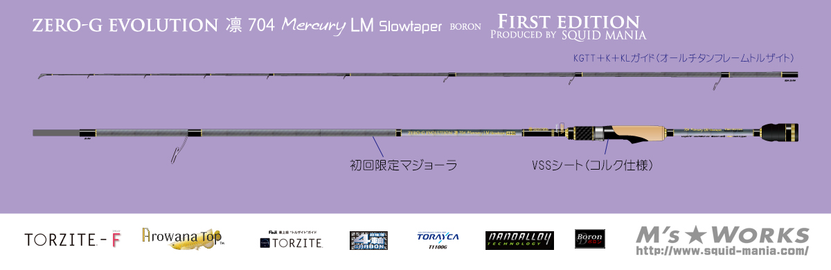 ZERO-G EVOLUTION 704 Mercury ファイルモデル