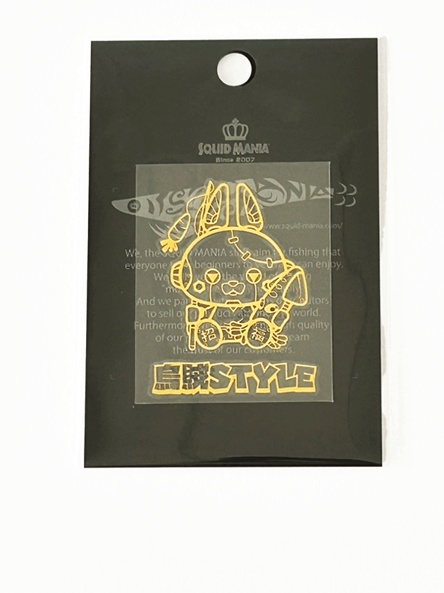 J163.人物ステッカー 韓国作家 黒いたぬき バラ売り〇