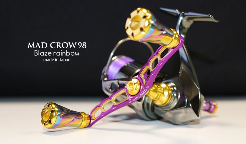 スクイッドマニア MAD CROW リブレ LIVRE ブレイズレインボー ノブ
