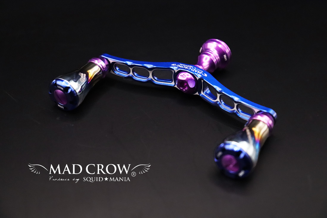 速くおよび自由な MAD CROW 98（フォルテ）CRAZYブルー - エギングショップ烏賊Style リール