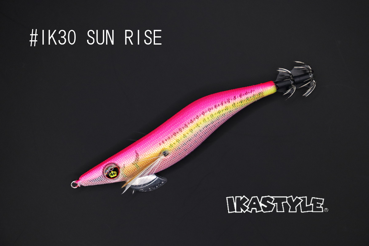 WILD CHASE 3.0号 #IK30 SUN RISE（特注:烏賊STYLE） - エギング